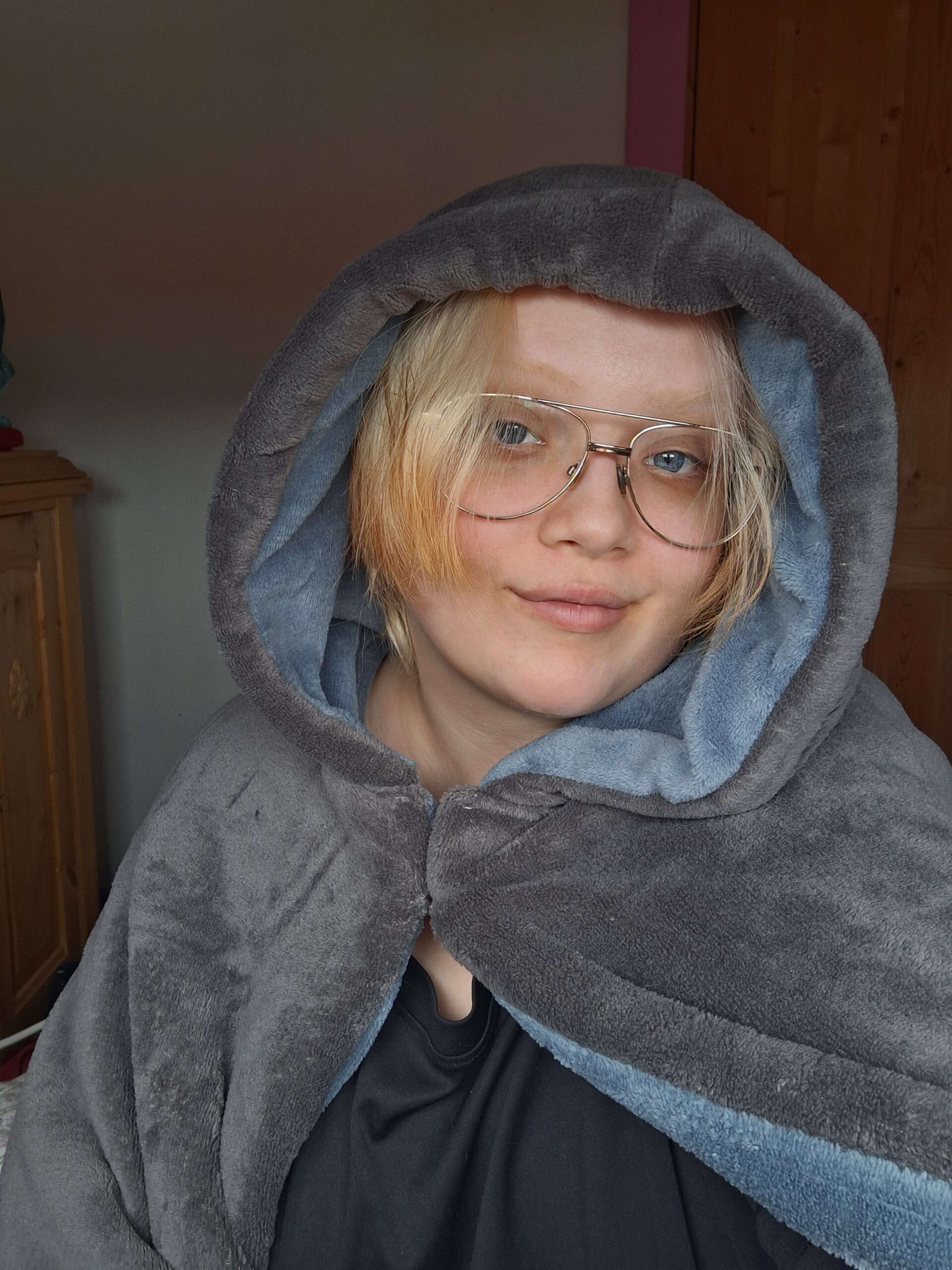 Xenon with blonde hair