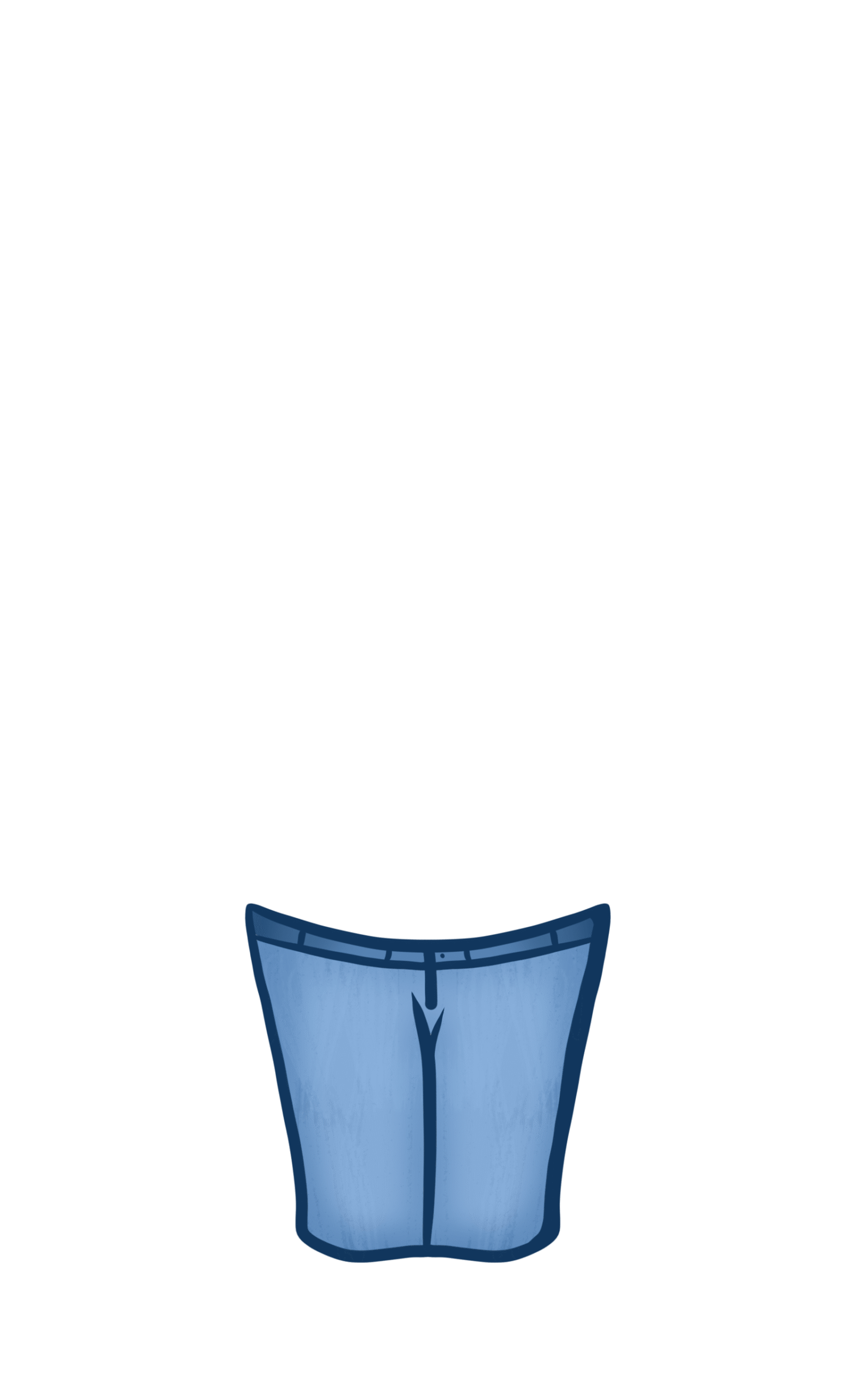 Blue Lowwaist