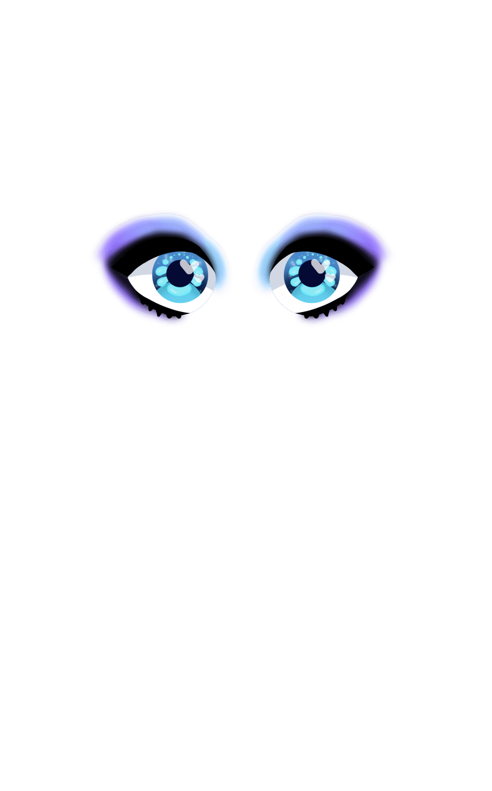 Blue Purple Makeup