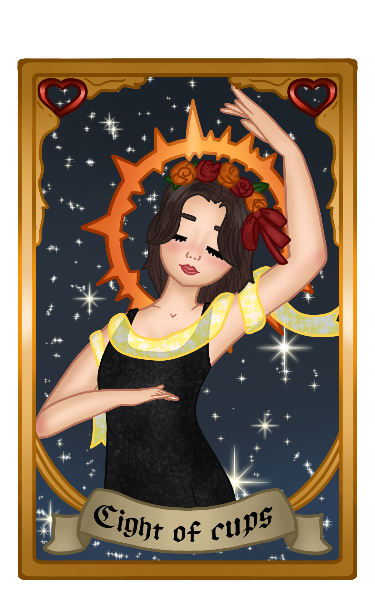 Tarot card - Eight of Cups