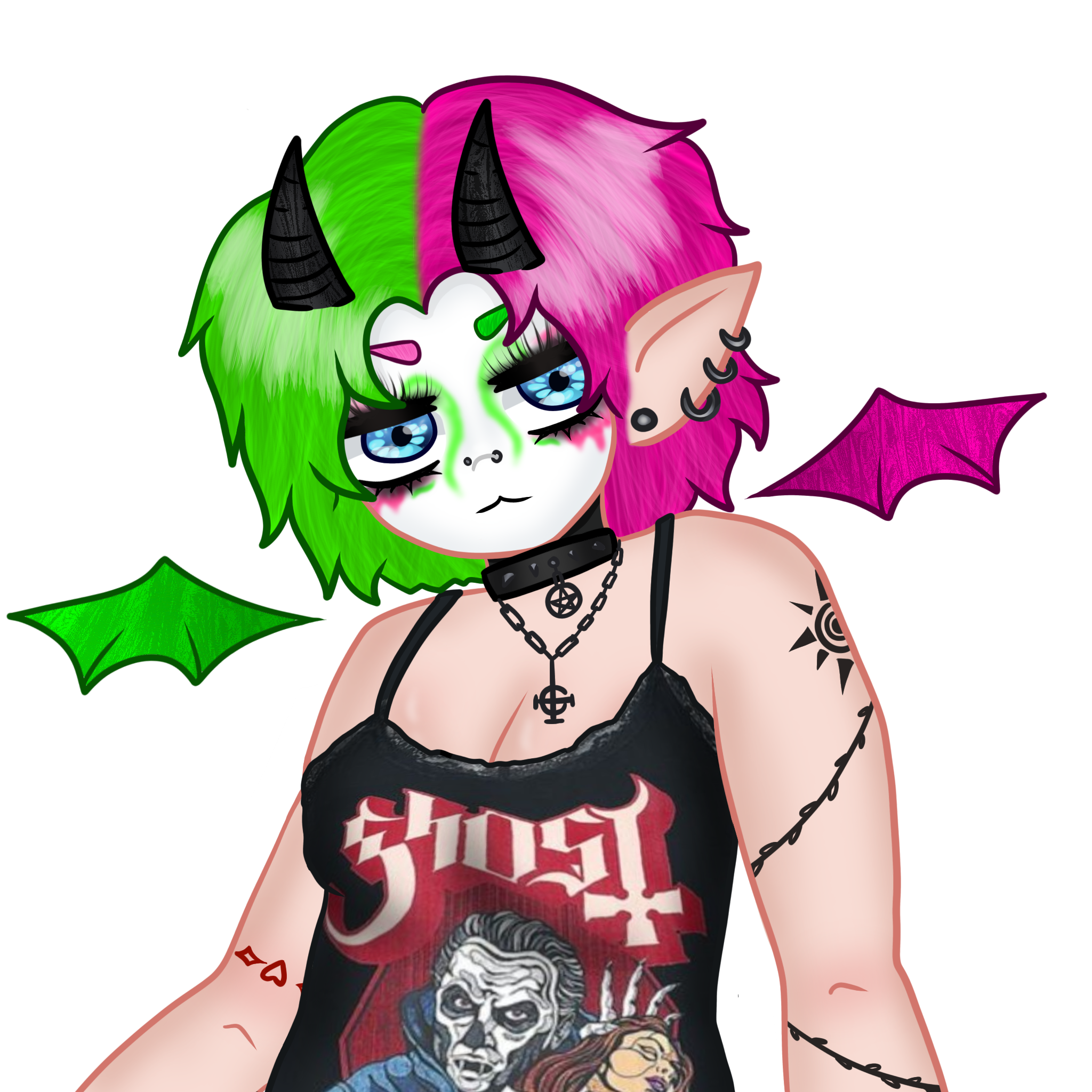 PNGTuber - Demon idle