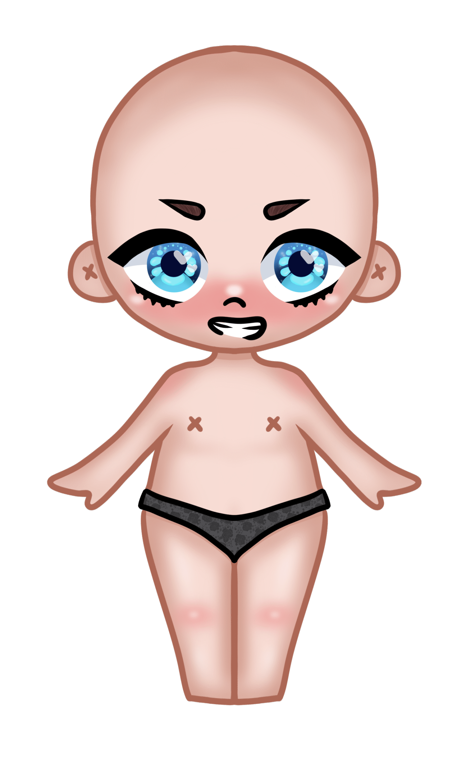 Doll Wide Smile