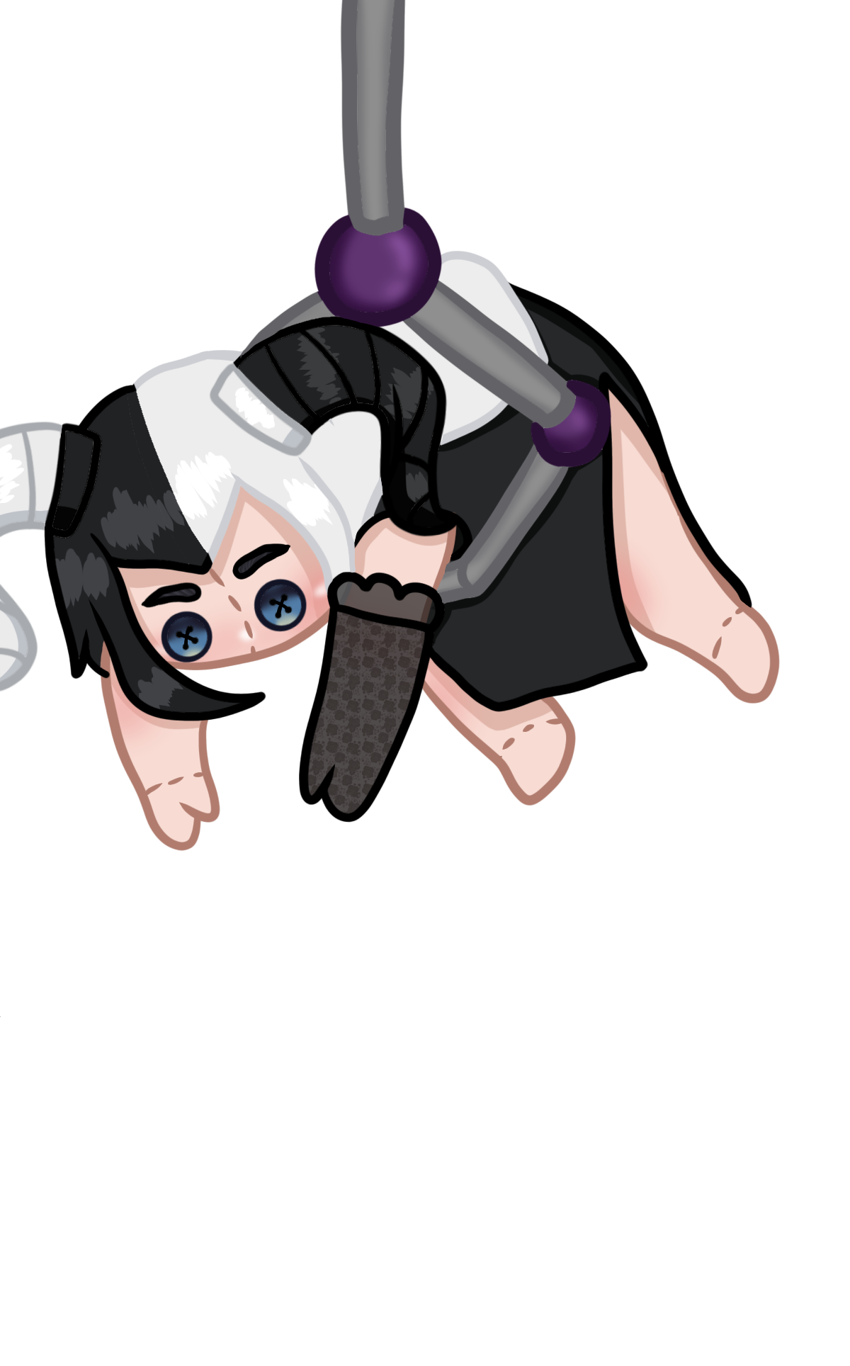 Comission emote - Evelynn claw