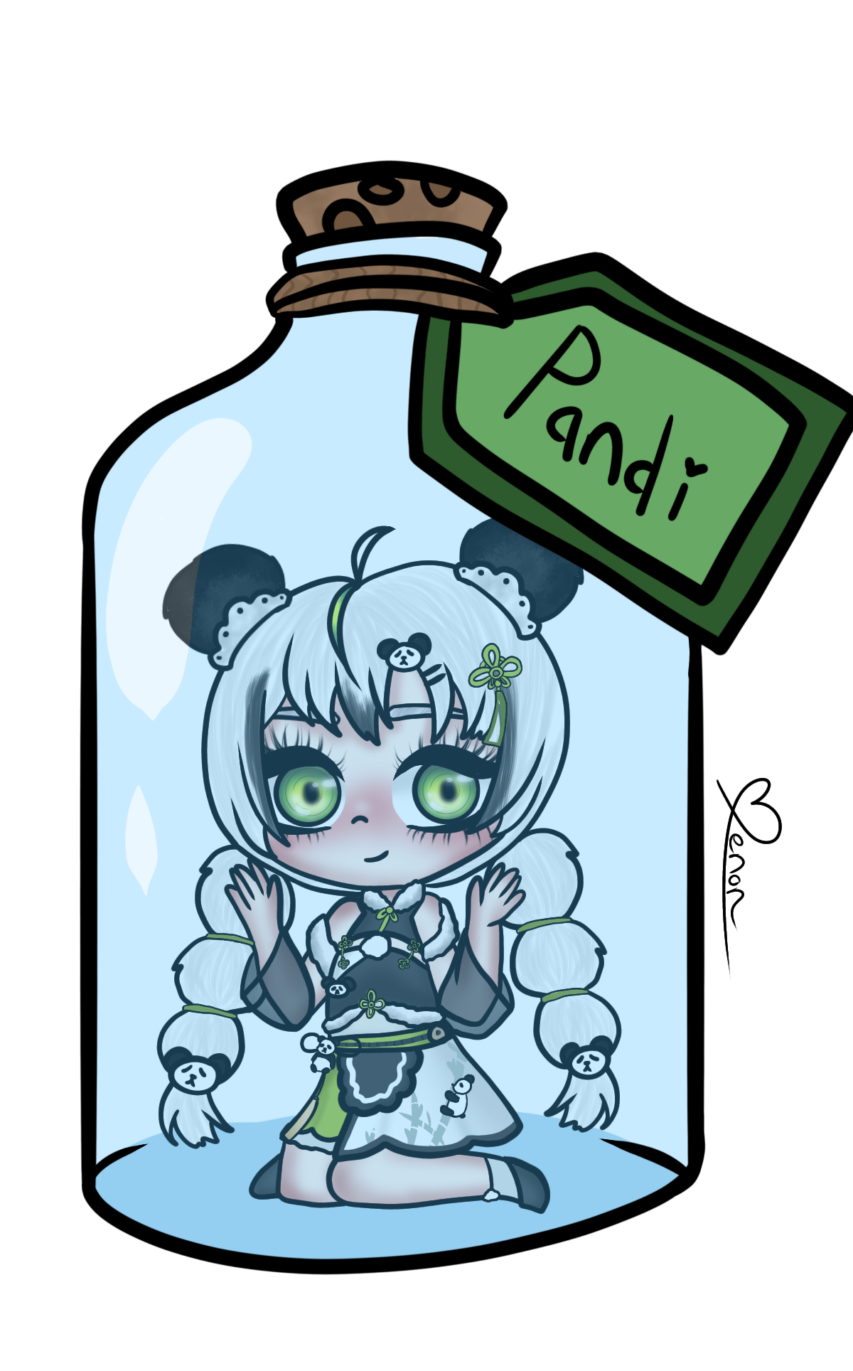 Comission emote - PandiVT
