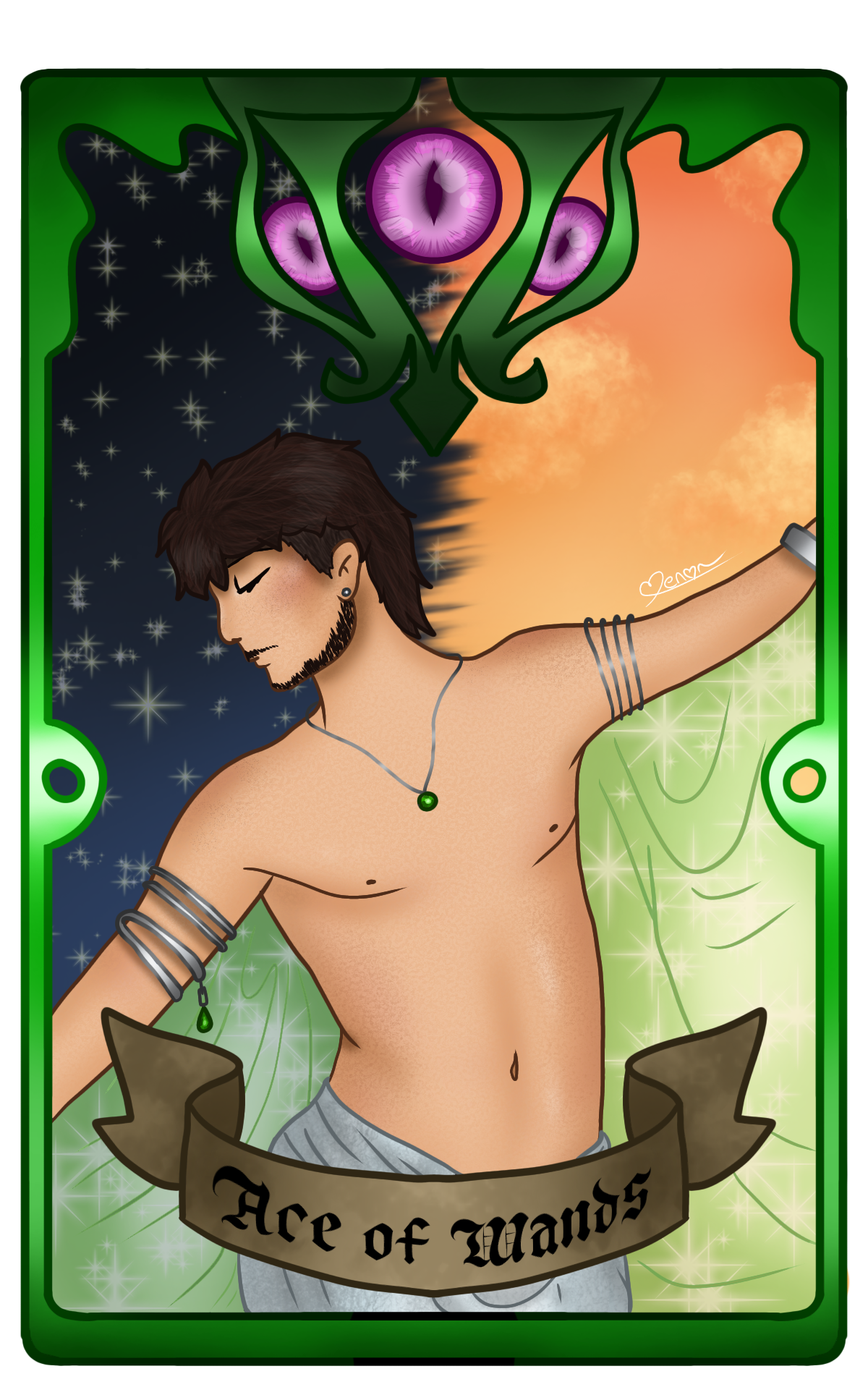 Tarot card - Ace of Wands