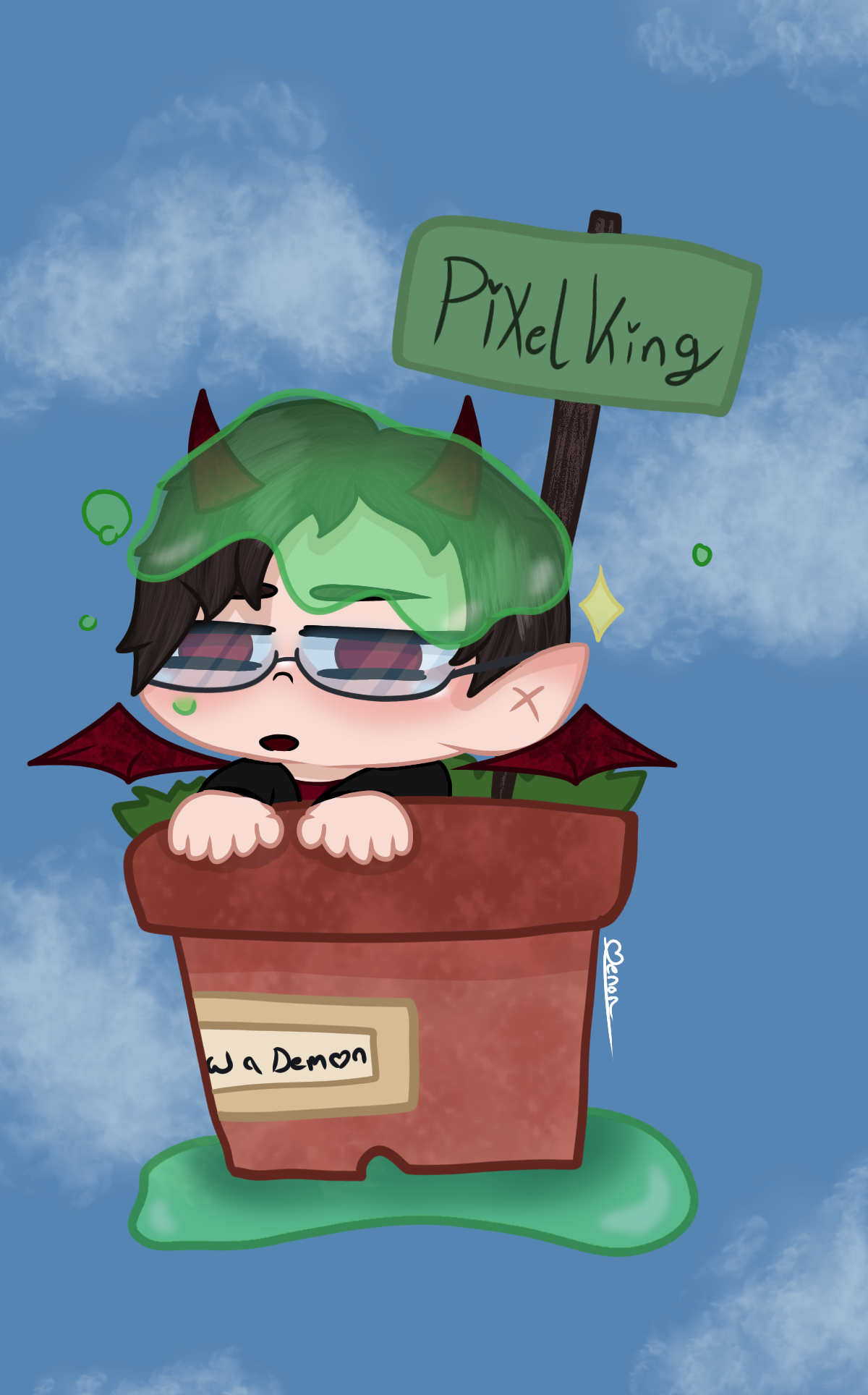 Drawing - PixelKing