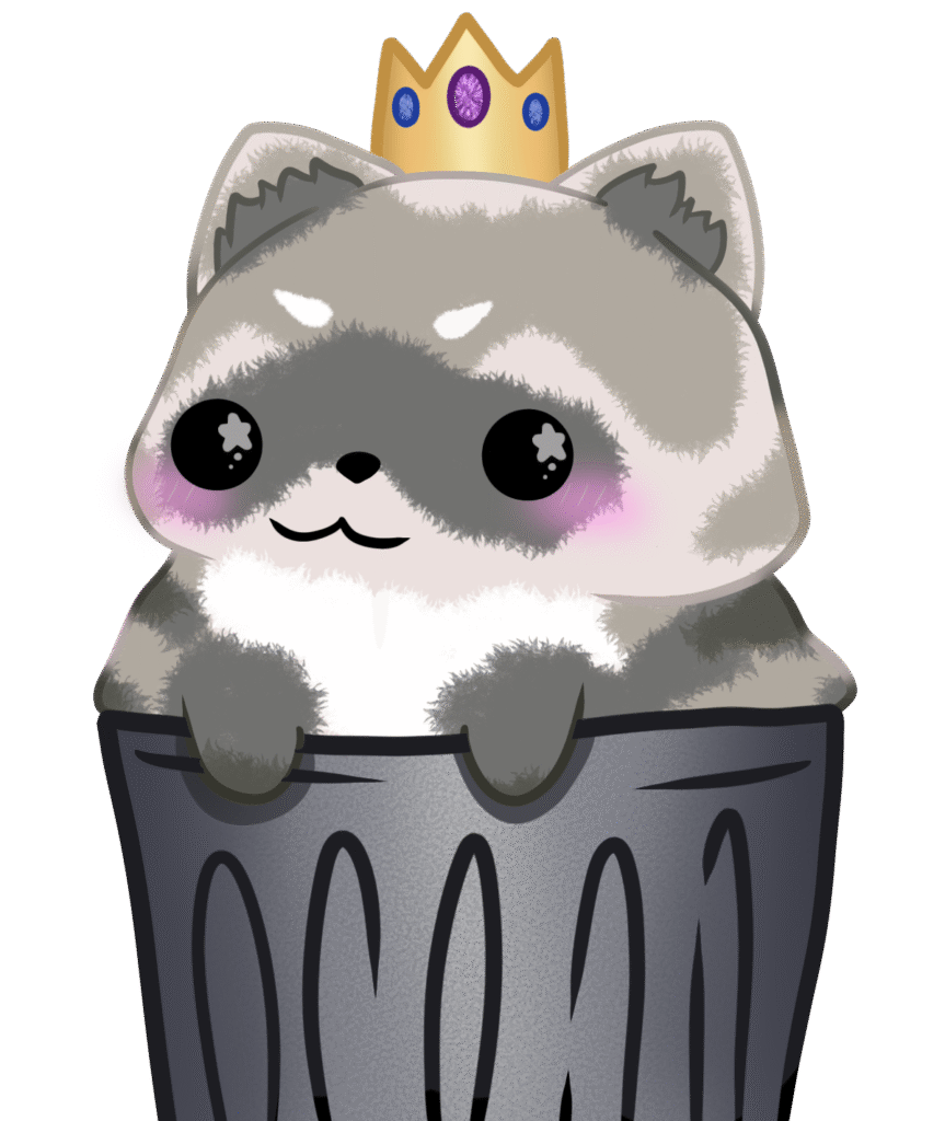 PNGTuber - Raccoon idle