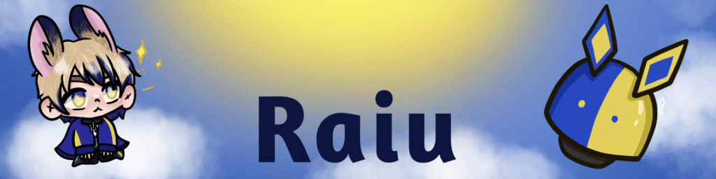 Twitch banner - Raiu343