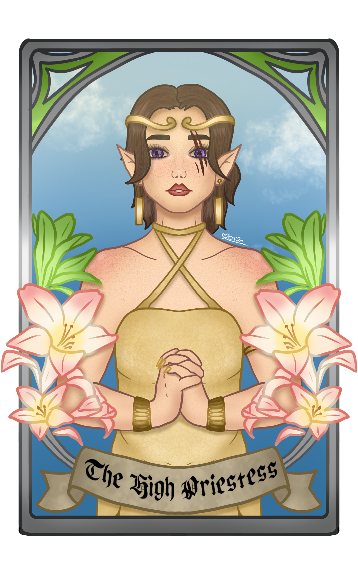 Tarot card - The High Priestess