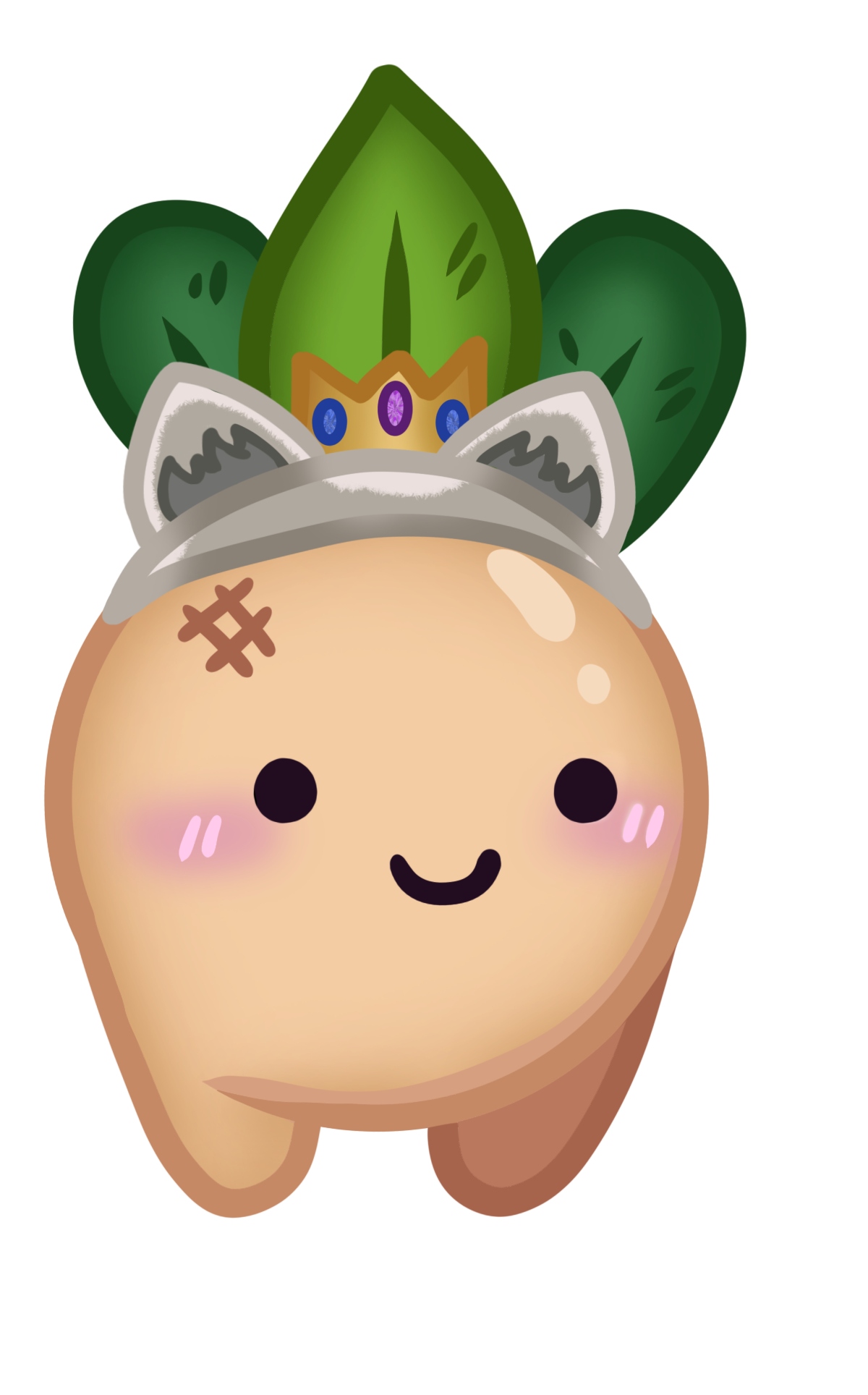 PNGTuber - Turnip idle