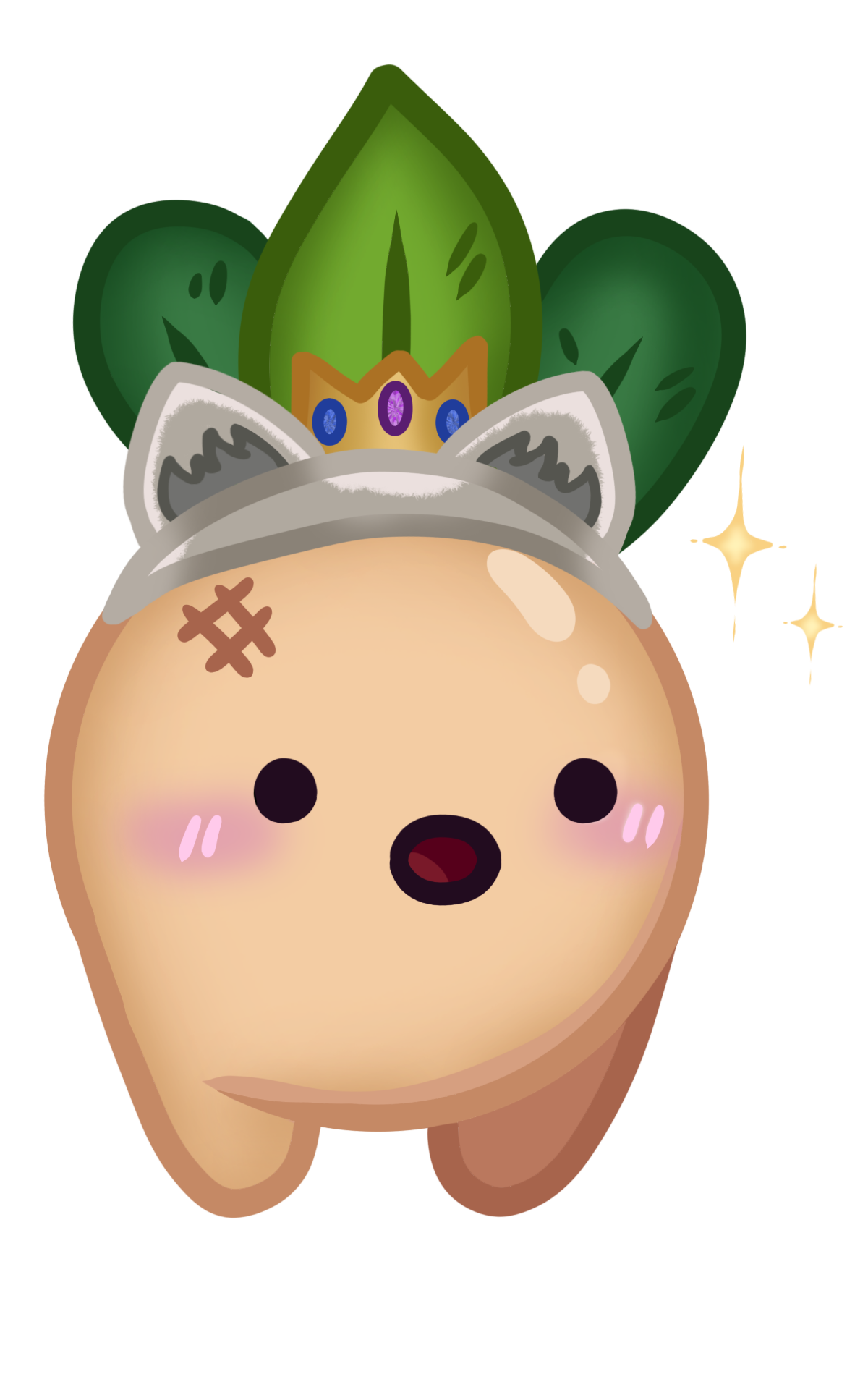 PNGTuber - Turnip idle talking