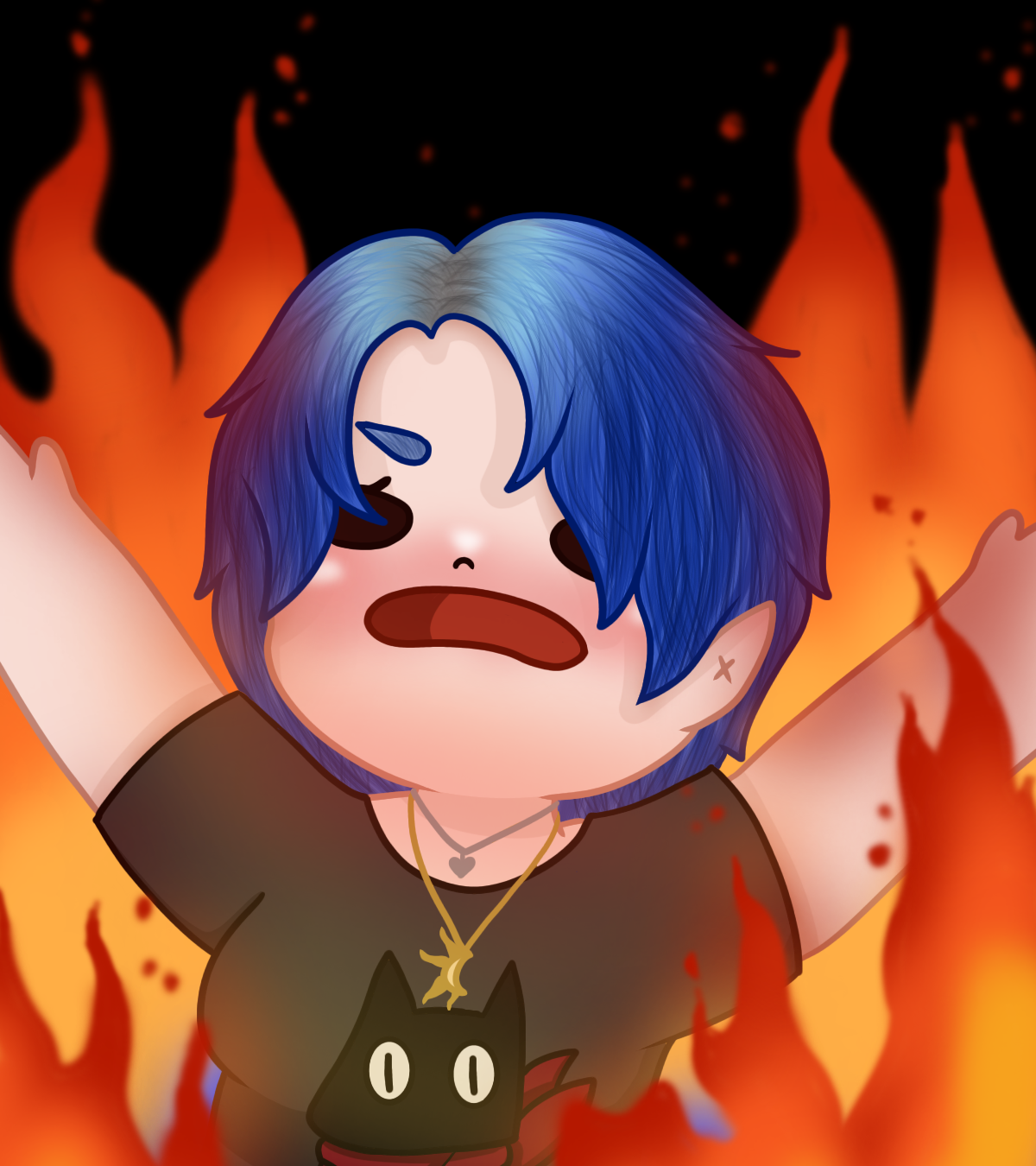 Xenon burning emote