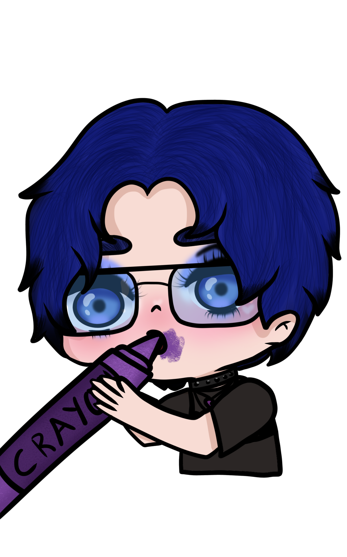 Emote - Xenon eating crayon
