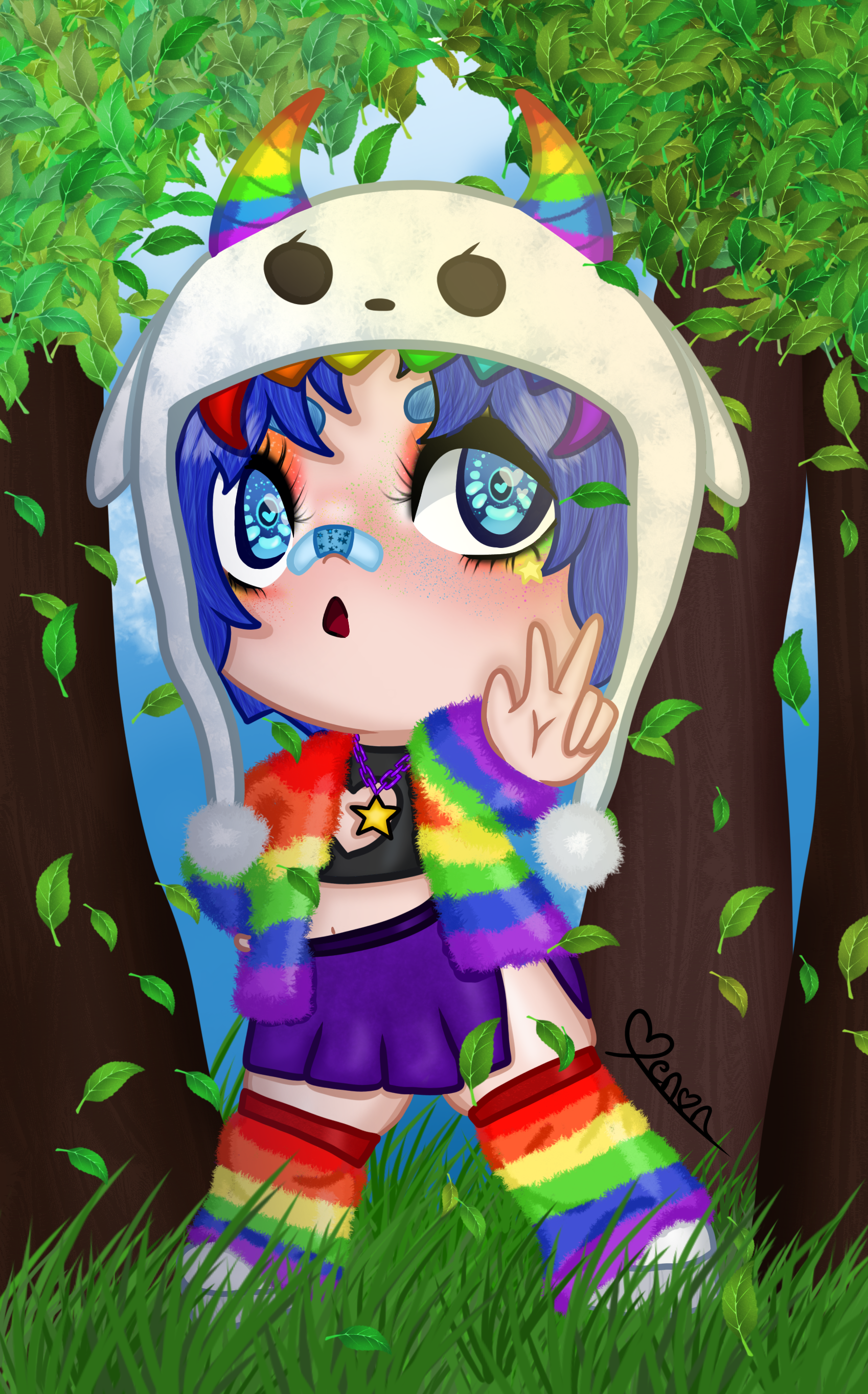 Drawing - Decora