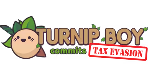Turnip Boy Commits Tax Evasion Logo
